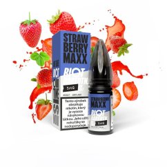 Riot BAR EDTN Salt Strawberry Maxx (Jahodový energeťák) 20mg - 10ml