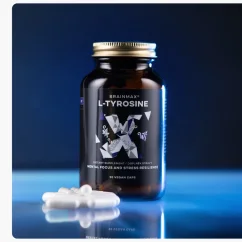 BrainMax L-Tyrosine 750 mg | L-tyrosine â Acide aminĂ©, PrĂ©curseur de neurotransmetteurs, 90 gĂ©lules vĂ©gĂ©tales