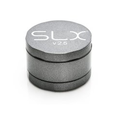 SLX Aluminum Non Sticky Shredder - Silver - 4 parts - 50mm
