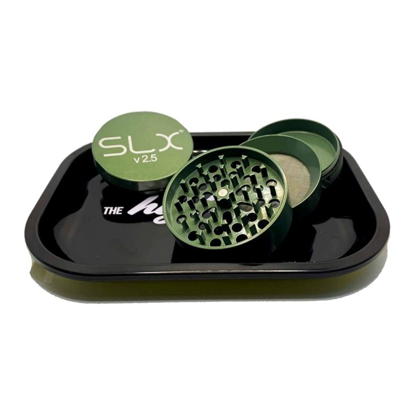 SLX Drtička Aluminium Non Sticky - Zelená - 4 části - 50mm