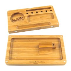 RAW - Bambusový Baliaci Podnos - 22cm x 23,5cm - Prírodný