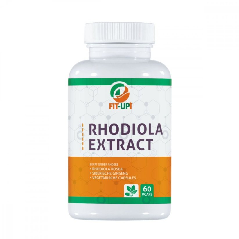 Rhodiola Rosea & Siberian Ginseng | 60 Vegan Caps - Fit-Up