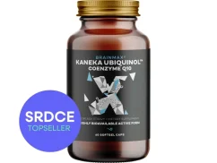 BrainMax Koenzym Q10 Ubiquinol Kaneka™ – aktivní forma Q10 s vysokou vstřebatelností, 100 mg, 60 softgel kapslí