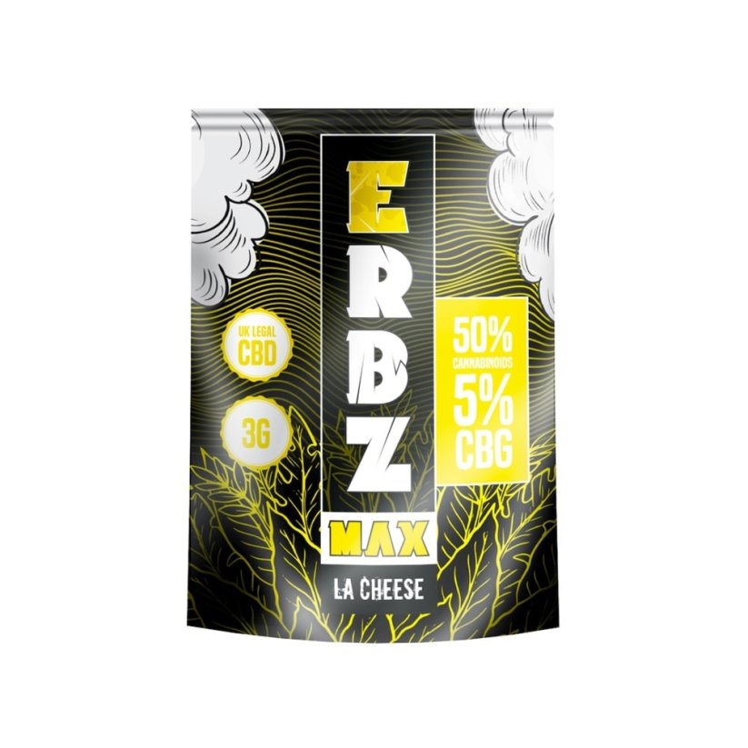 ERBZ La Cheese Max - 45 % CBD & 5 % CBG - Käse