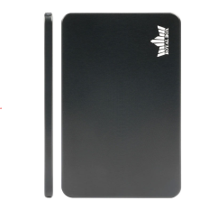 Royal Box Black Biturbo – S-Line Edition, ultra-slim luxury aluminium case