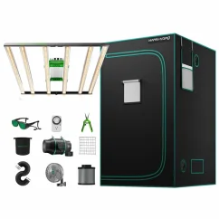 Mars Hydro 120×120×200 Pěstitelský stan (FC 4800 LED Grow Tent Kit)