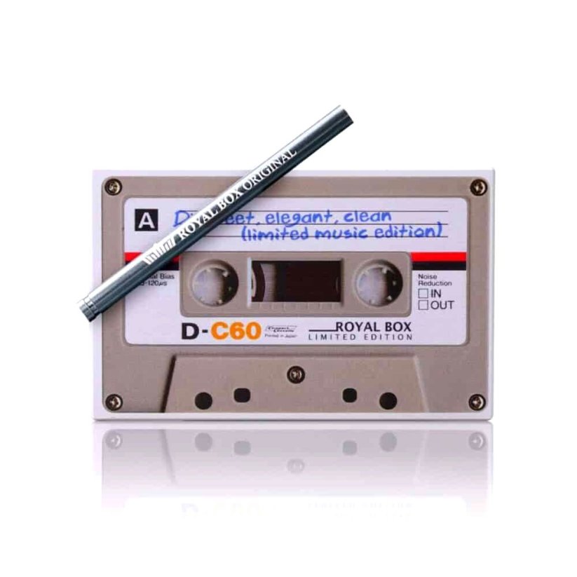 Royal Box Plastic Cassette White