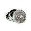 The Bulldog - kovová drvička Silver - 3 časti - 40 mm