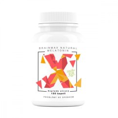 BrainMax - Mélatonine naturelle - 120 capsules - Forme naturelle de mélatonine