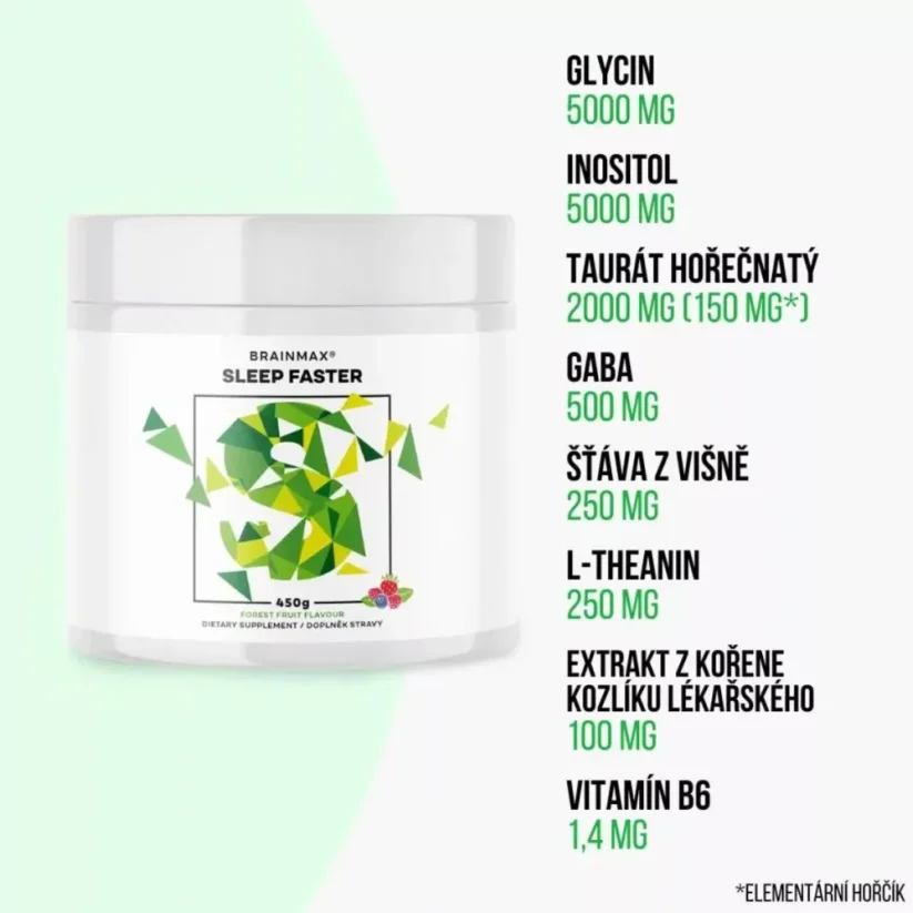 BrainMax - Sleep Faster - 450 g - Piratez votre sommeil !