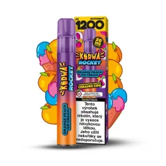 Kurwa Rocket - Orange Peach Ice Cream (Pomeranč a broskev se zmrzlinou) - 20mg