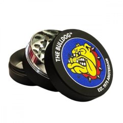 The Bulldog - kovová drvička Black - 3 časti - 40 mm