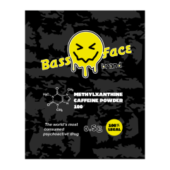 Bass Face - kofeinový prášek - 0,5g