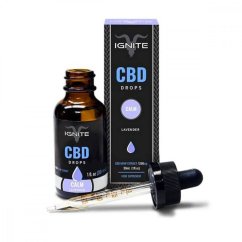 Ignite CBD Drops - "CALM" - 30 ml - Lavender