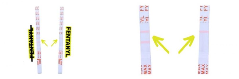 Test de fentanyl - Test PRO - Test de dépistage de drogue - bandelette 1 pièce.