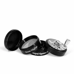 Grinder RQS Pollinator | Grinder 4 parties avec tamis pollinator