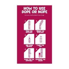 MDMA Purity Test - Dope or Nope - Drogový test