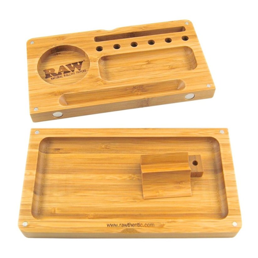 RAW - Bambusový Balící Tác - 22cm x 23,5cm - Přírodní