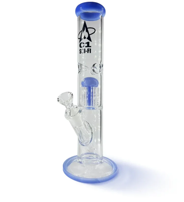 C1-Sci-Fi – Trojan Bong en Verre Percolateur 30 cm