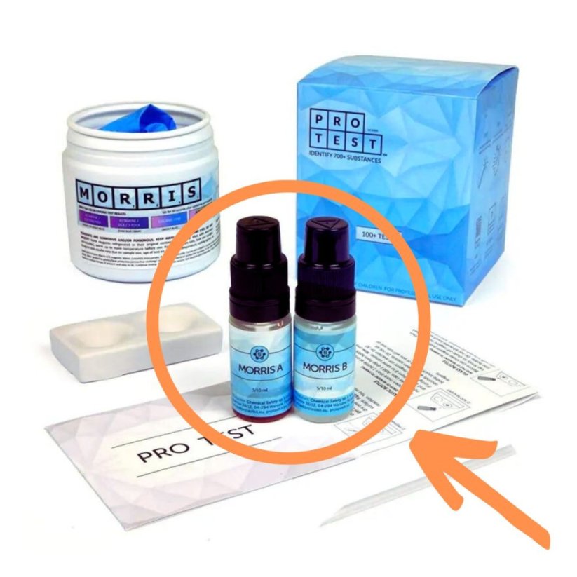 MORRIS – PRE Test – Drogový test – Iba činidlo
