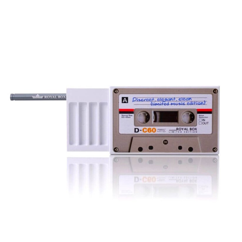 Royal Box Plastic Cassette White – Praktické řešení pro šňupání