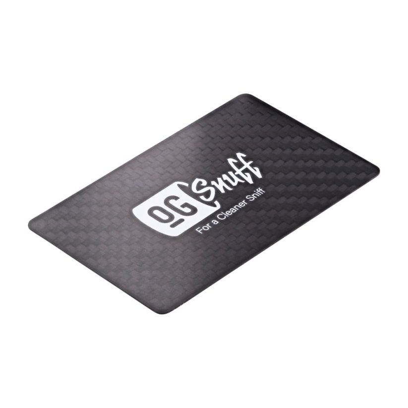 OG SNUFF – Kreditní karta – Uhlíkové vlákno 💳💥