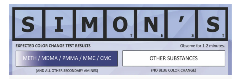 SIMON'S – PRO Test – Drogový test – Pouze činidlo