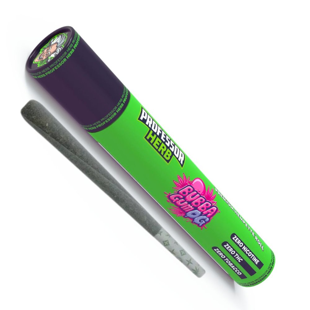 Professor Herb CBD Joint – 9% Cannabinoids – Bubba Gum OG 🌿🍬