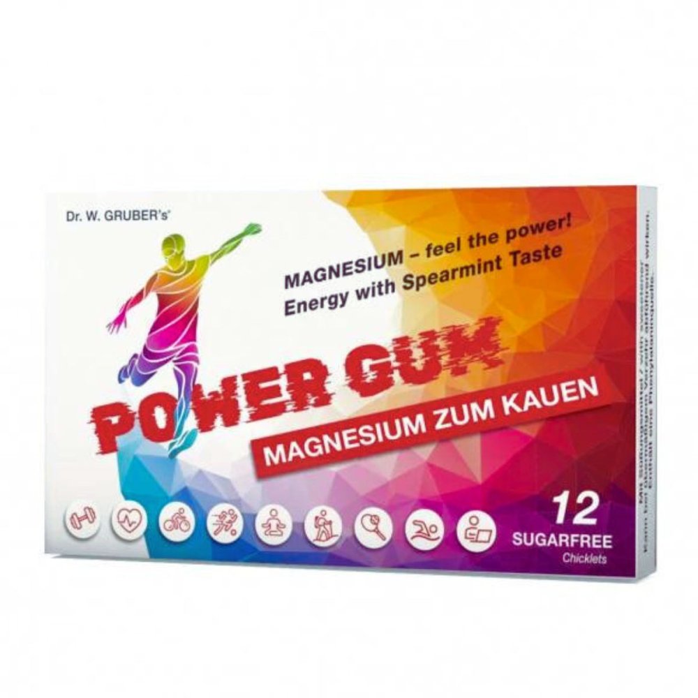 Hořčíková žvýkačka proti sevření čelistí – bez cukru, vegan 🌿🦷