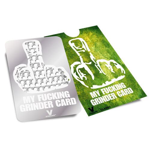 Drtící / Katrovací karta - "My Fucking Grinder Card" 💀