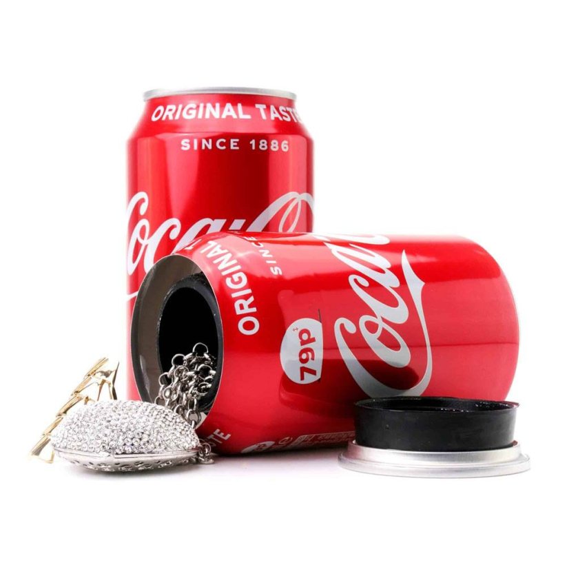 🥤 Falešná plechovka Coca-Cola – Tajný úložný box (Nižší kvalita) 🥤